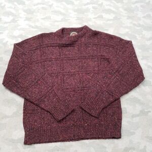 Vintage ALPS Sweater Mens Large Purple Pullover Long Sleeve